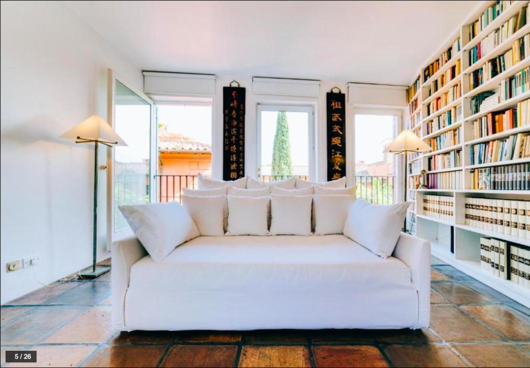 רומא Luxury Art Apartment In Trastevere With Terrace מראה חיצוני תמונה
