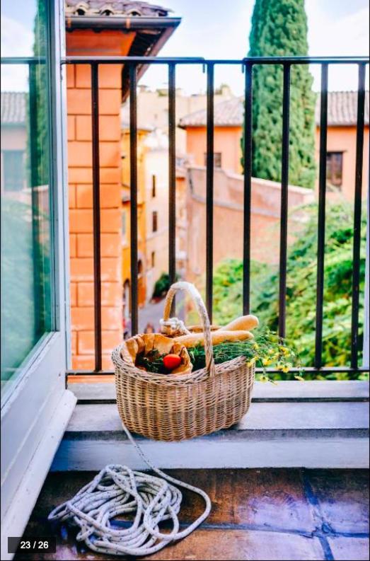 רומא Luxury Art Apartment In Trastevere With Terrace מראה חיצוני תמונה