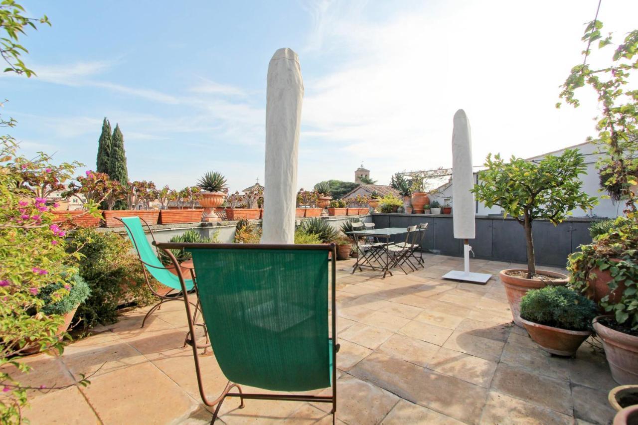 רומא Luxury Art Apartment In Trastevere With Terrace מראה חיצוני תמונה